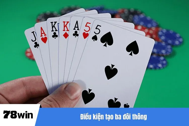 Điều kiện tạo ba đôi thông