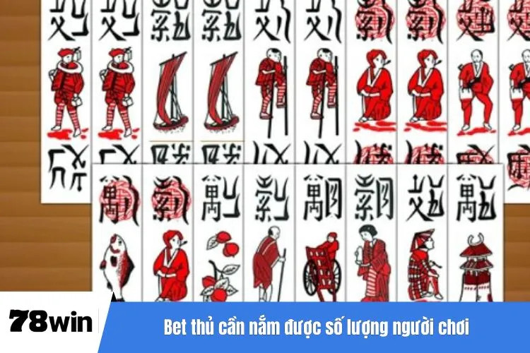 Bet thủ cần nắm được số lượng người chơi