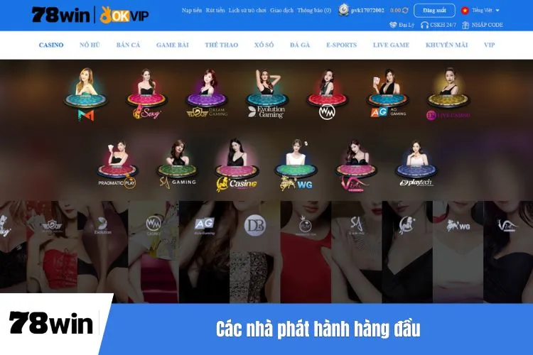 Các nhà phát hành hàng đầu